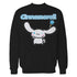 Hello Kitty Cinnamoroll Pose XOXO Cute Fun Wand Classic Logo Official Sweatshirt