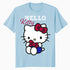 Hello Kitty College School Team Fun Sweet Cute Pose Classic Official Men's T-Shirt