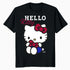 Hello Kitty College School Team Fun Sweet Cute Pose Classic Official Men's T-Shirt