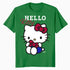 Hello Kitty College School Team Fun Sweet Cute Pose Classic Official Men's T-Shirt