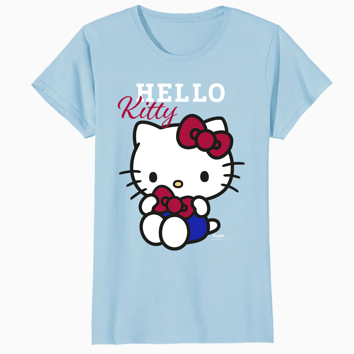 Hello Kitty College School Team Fun Sweet Cute Pose Classic Official Women's T-Shirt