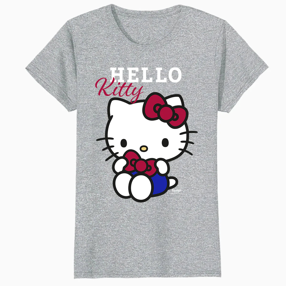 Hello Kitty College School Team Fun Sweet Cute Pose Classic Official Women's T-Shirt