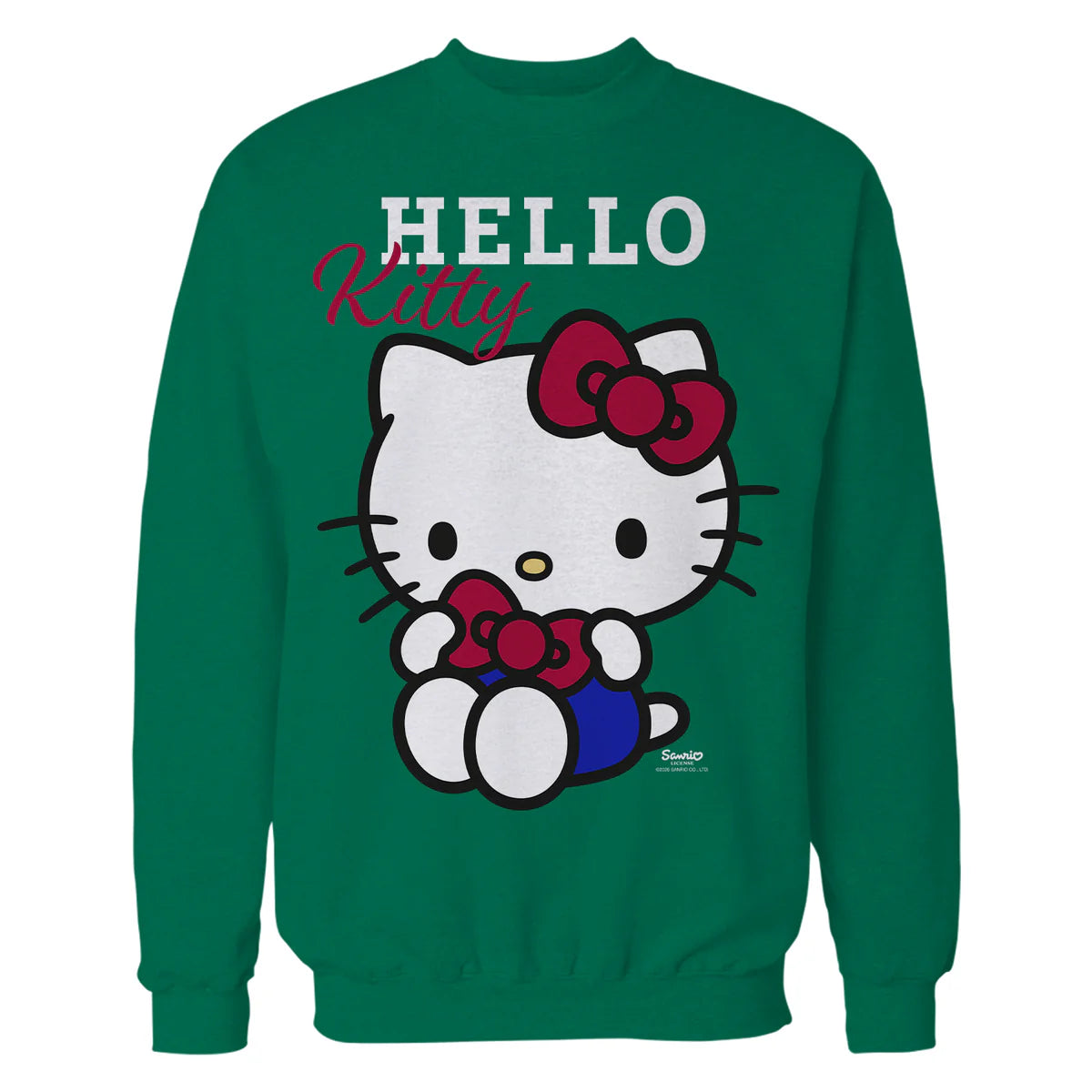 Hello Kitty College School Team Fun Sweet Cute Pose Classic Official Sweatshirt