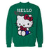 Hello Kitty College School Team Fun Sweet Cute Pose Classic Official Sweatshirt