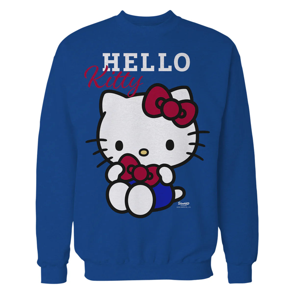 Hello Kitty College School Team Fun Sweet Cute Pose Classic Official Sweatshirt