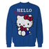 Hello Kitty College School Team Fun Sweet Cute Pose Classic Official Sweatshirt