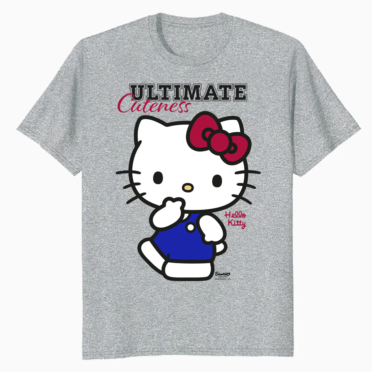 Hello Kitty College Sport Sweet Cute Character Pose Classic Official Men's T-Shirt