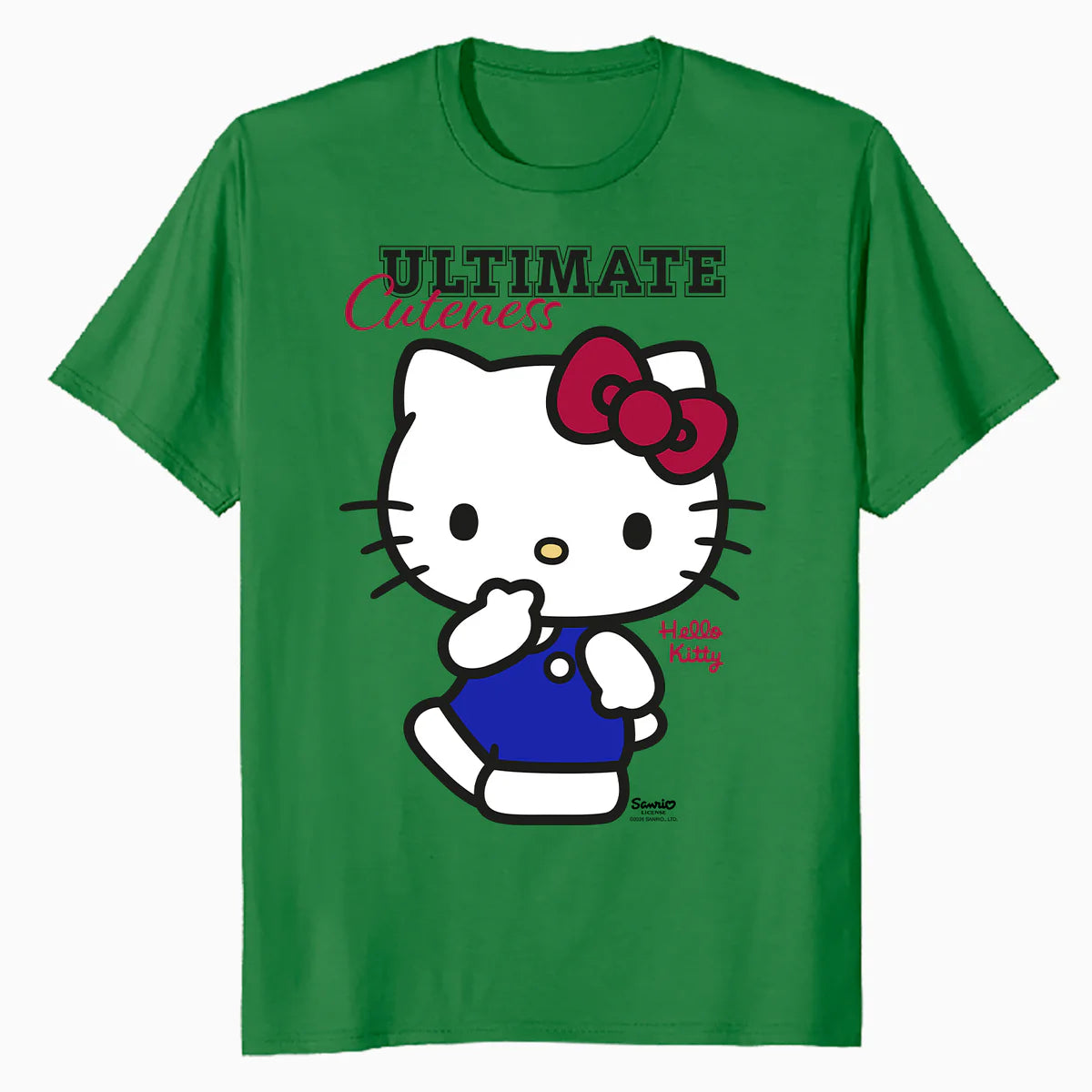 Hello Kitty College Sport Sweet Cute Character Pose Classic Official Men's T-Shirt