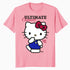 Hello Kitty College Sport Sweet Cute Character Pose Classic Official Men's T-Shirt