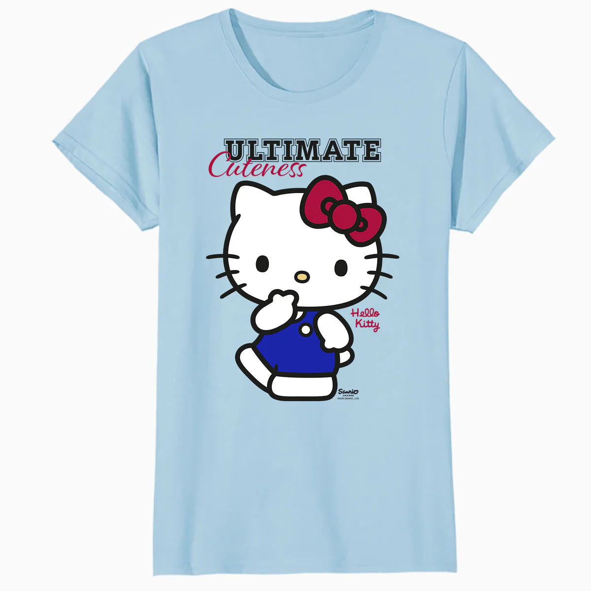 Hello Kitty College Sport Sweet Cute Character Pose Classic Official Women's T-Shirt