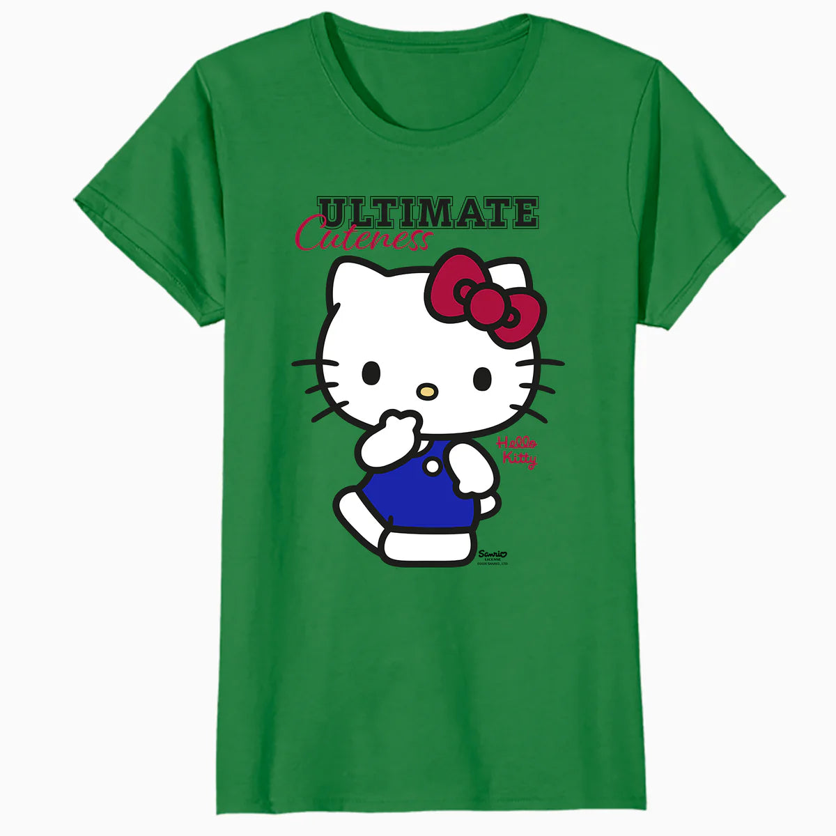 Hello Kitty College Sport Sweet Cute Character Pose Classic Official Women's T-Shirt