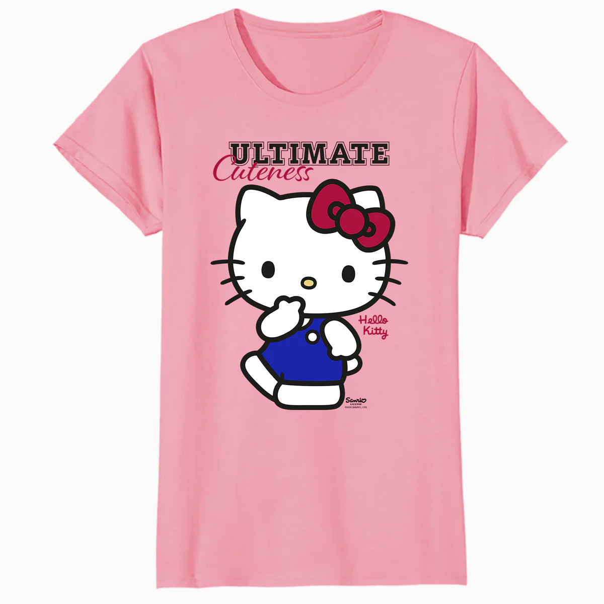 Hello Kitty College Sport Sweet Cute Character Pose Classic Official Women's T-Shirt