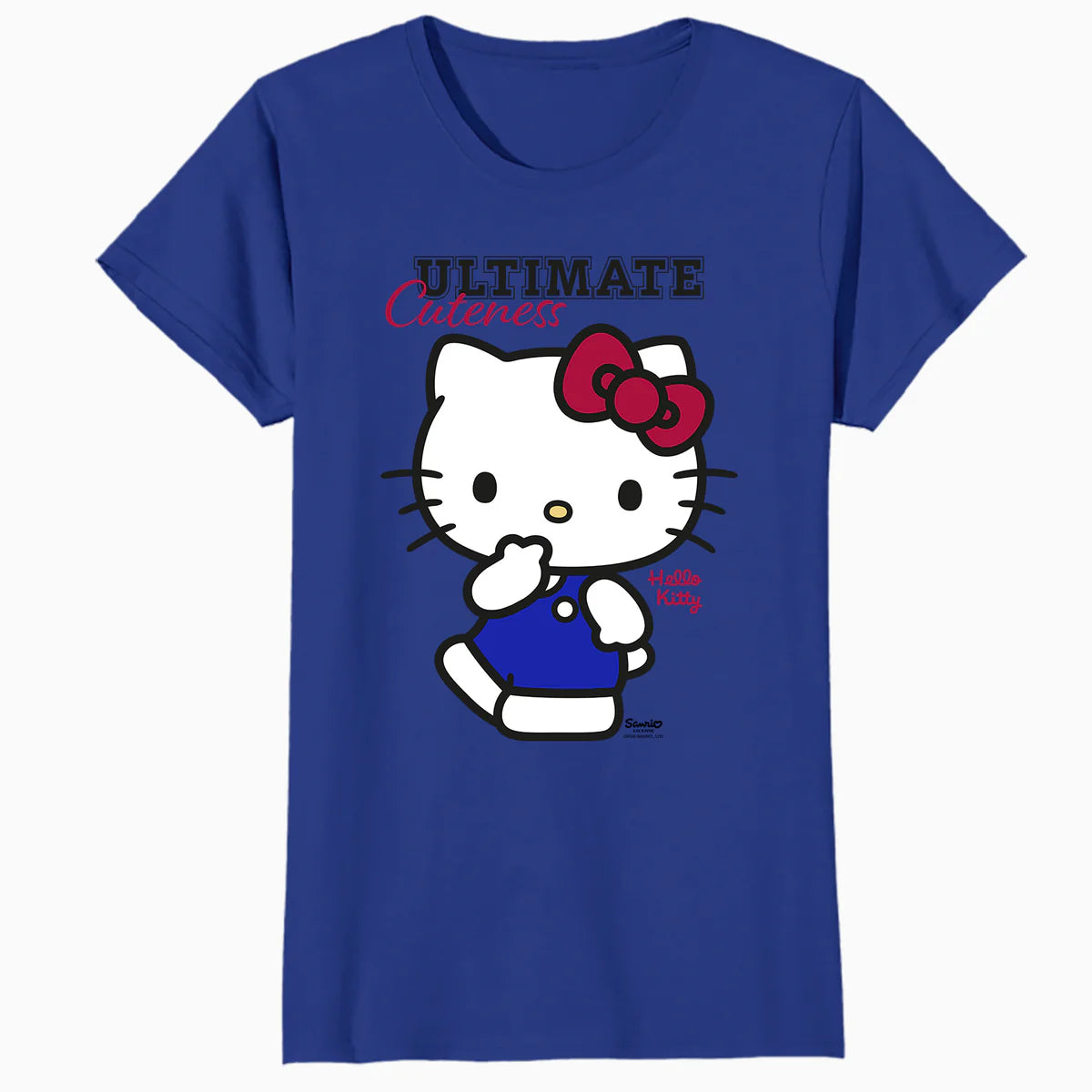 Hello Kitty College Sport Sweet Cute Character Pose Classic Official Women's T-Shirt