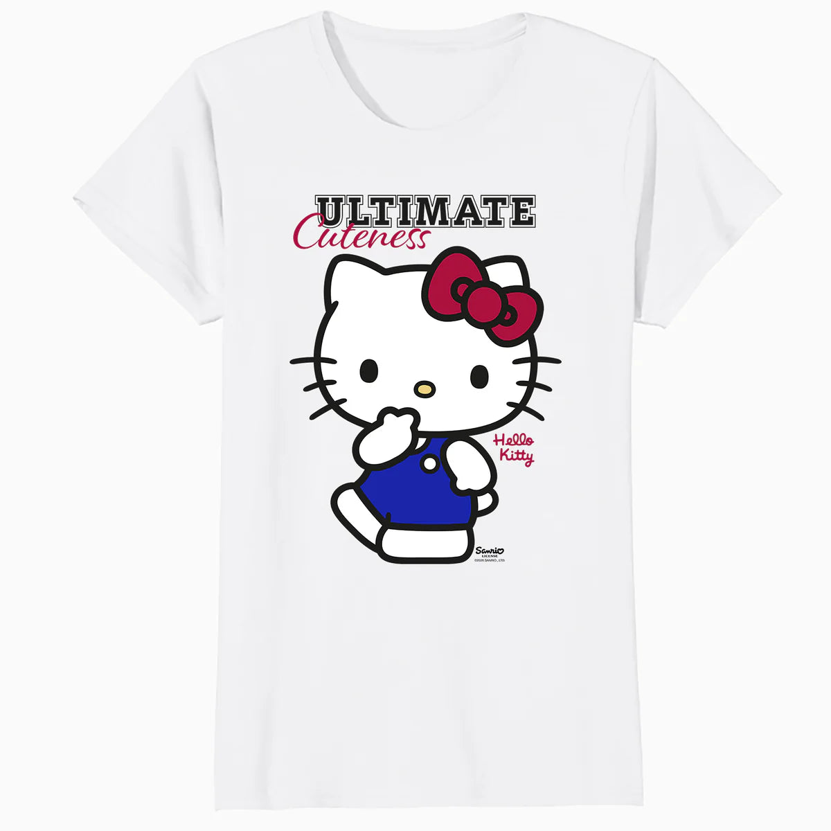 Hello Kitty College Sport Sweet Cute Character Pose Classic Official Women's T-Shirt