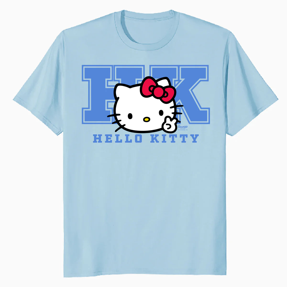 Hello Kitty College Stencil Sport Team Friendship Classic Official Men's T-Shirt