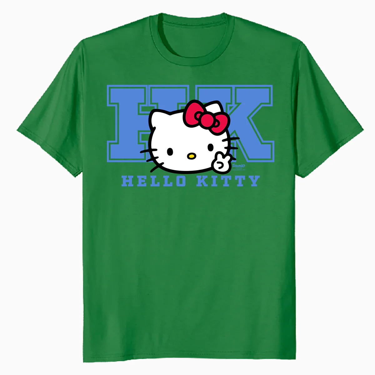 Hello Kitty College Stencil Sport Team Friendship Classic Official Men's T-Shirt