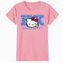 Hello Kitty College Stencil Sport Team Friendship Classic Official Women's T-Shirt