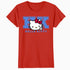 Hello Kitty College Stencil Sport Team Friendship Classic Official Women's T-Shirt