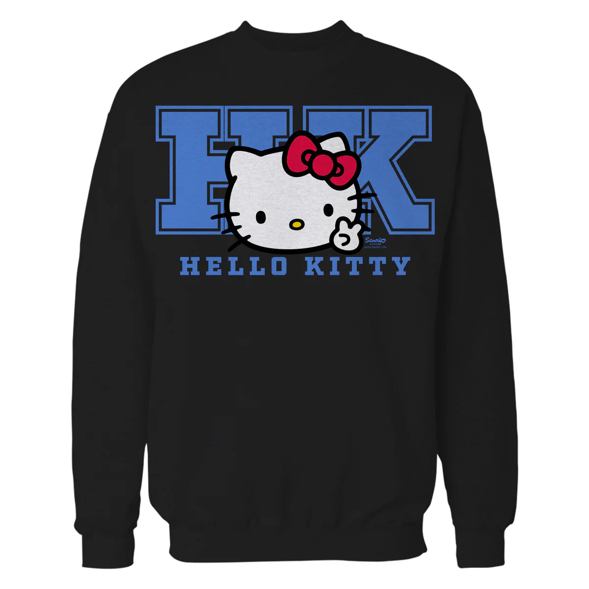Hello Kitty College Stencil Sport Team Friendship Classic Official Sweatshirt