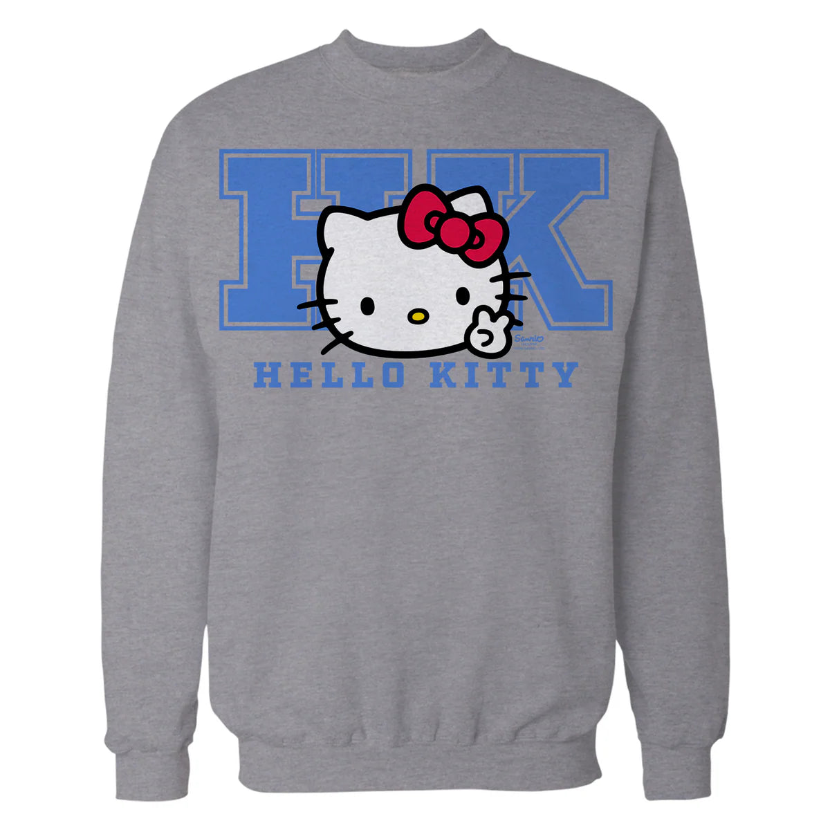 Hello Kitty College Stencil Sport Team Friendship Classic Official Sweatshirt