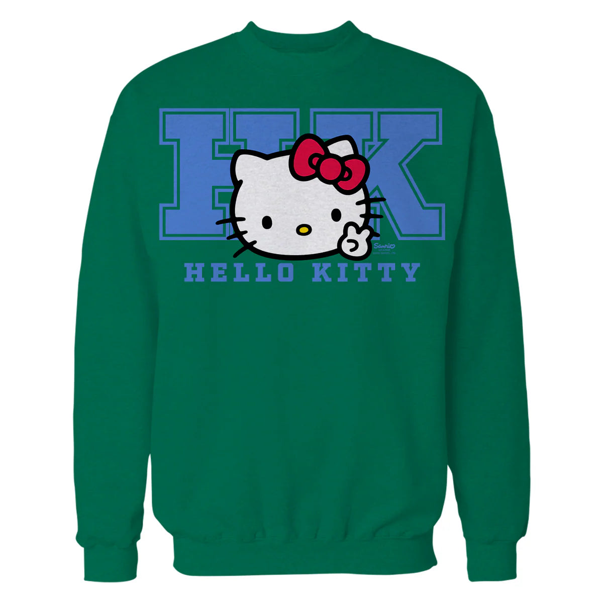 Hello Kitty College Stencil Sport Team Friendship Classic Official Sweatshirt