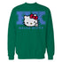 Hello Kitty College Stencil Sport Team Friendship Classic Official Sweatshirt