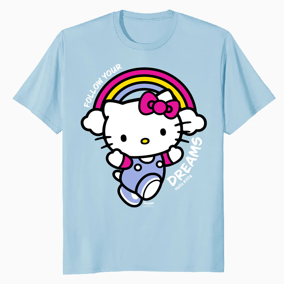 Hello Kitty Cool Cute Girl Power Leader Dreamer XOXO Classic Official Men's T-Shirt