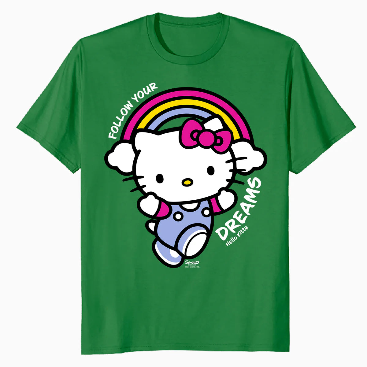 Hello Kitty Cool Cute Girl Power Leader Dreamer XOXO Classic Official Men's T-Shirt