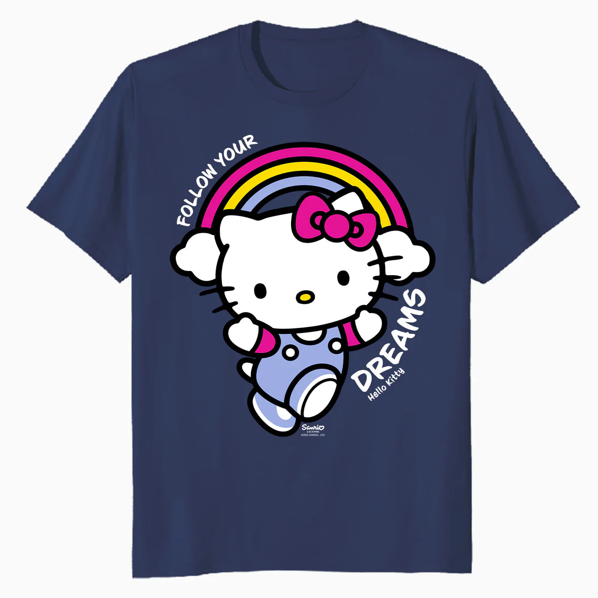 Hello Kitty Cool Cute Girl Power Leader Dreamer XOXO Classic Official Men's T-Shirt