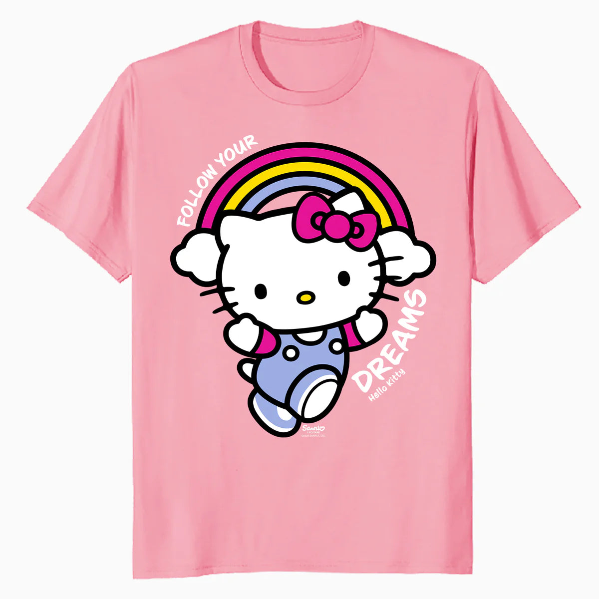 Hello Kitty Cool Cute Girl Power Leader Dreamer XOXO Classic Official Men's T-Shirt