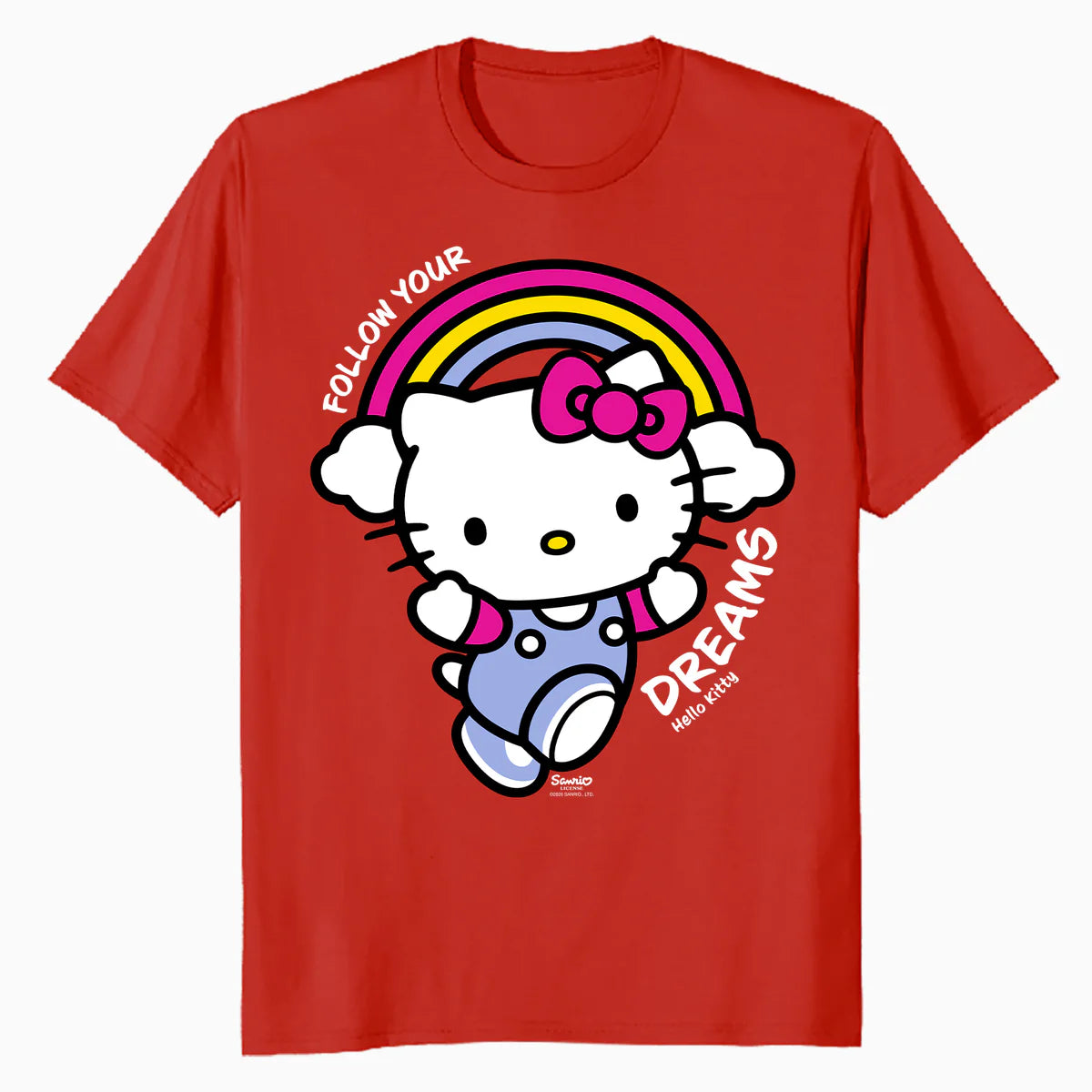 Hello Kitty Cool Cute Girl Power Leader Dreamer XOXO Classic Official Men's T-Shirt