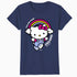 Hello Kitty Cool Cute Girl Power Leader Dreamer XOXO Classic Official Women's SKINNY FIT T-Shirt