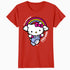 Hello Kitty Cool Cute Girl Power Leader Dreamer XOXO Classic Official Women's SKINNY FIT T-Shirt