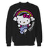 Hello Kitty Cool Cute Girl Power Leader Dreamer XOXO Classic Official Sweatshirt