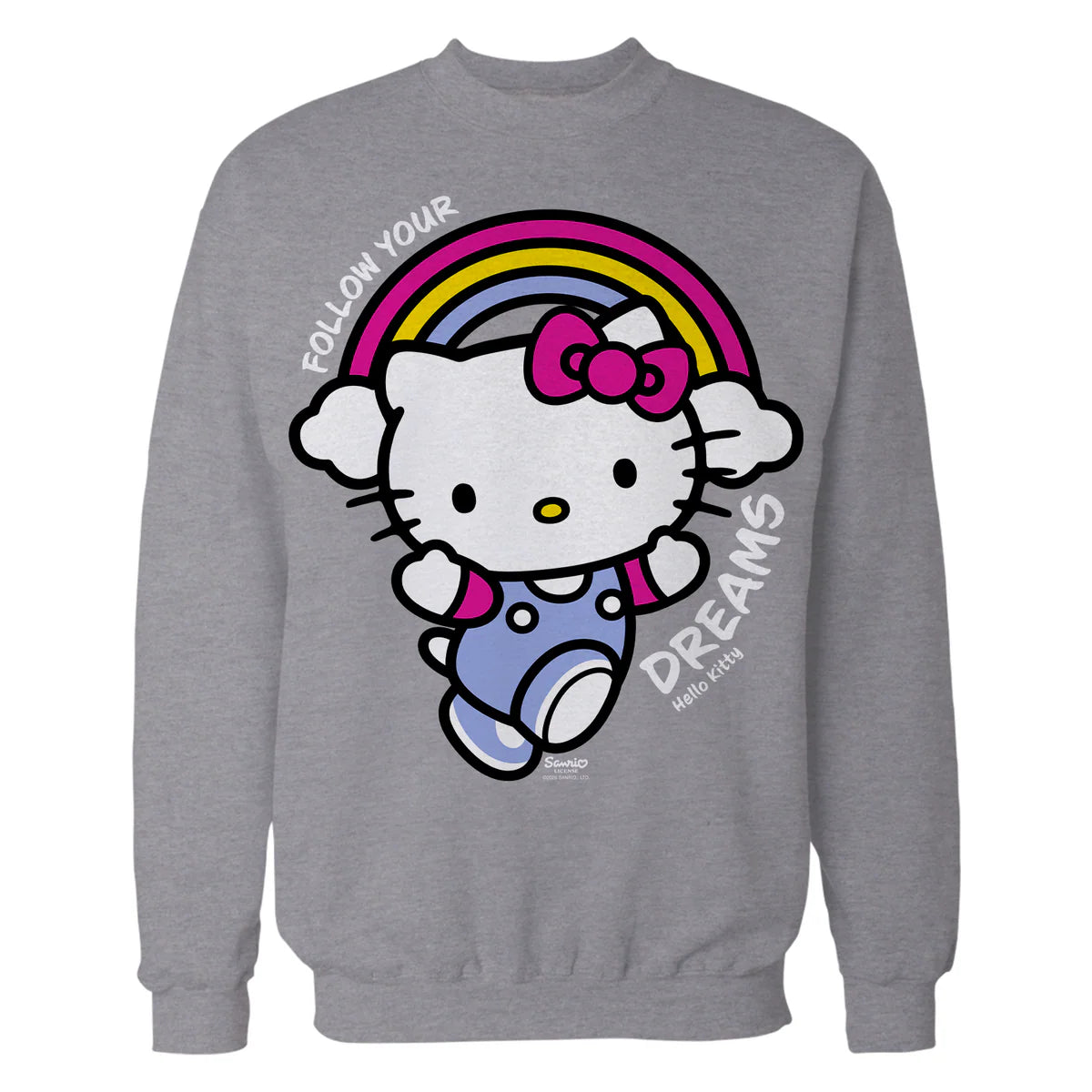 Hello Kitty Cool Cute Girl Power Leader Dreamer XOXO Classic Official Sweatshirt