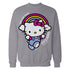 Hello Kitty Cool Cute Girl Power Leader Dreamer XOXO Classic Official Sweatshirt
