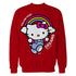 Hello Kitty Cool Cute Girl Power Leader Dreamer XOXO Classic Official Sweatshirt