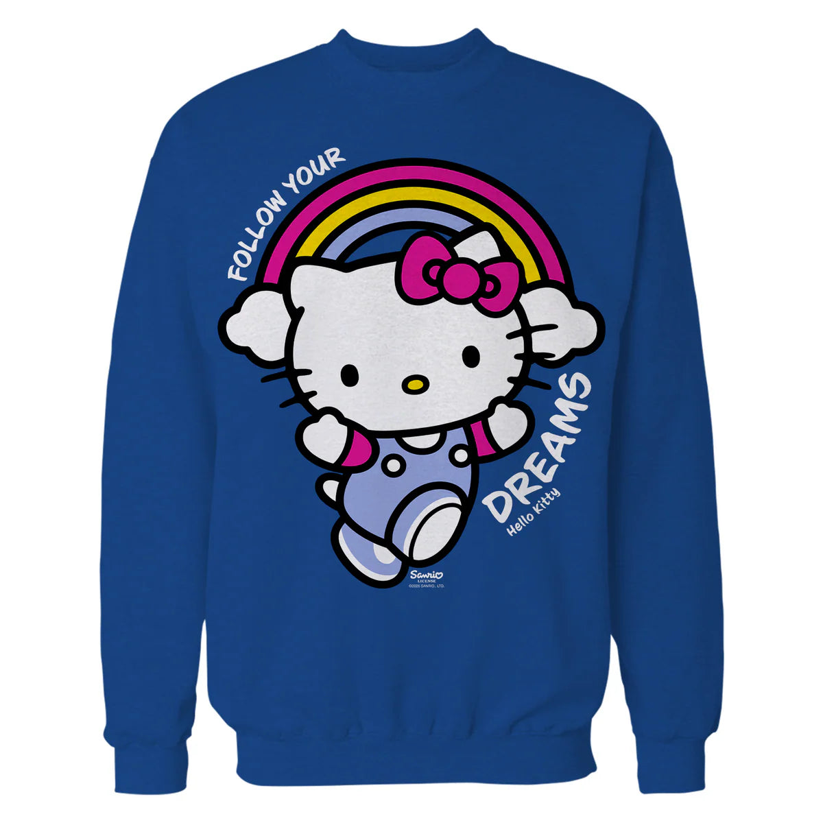 Hello Kitty Cool Cute Girl Power Leader Dreamer XOXO Classic Official Sweatshirt