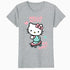 Hello Kitty Cool Cute Girl Power Skateboard Pro Fun Classic Official Women's SKINNY FIT T-Shirt