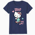 Hello Kitty Cool Cute Girl Power Skateboard Pro Fun Classic Official Women's SKINNY FIT T-Shirt