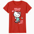 Hello Kitty Cool Cute Girl Power Skateboard Pro Fun Classic Official Women's SKINNY FIT T-Shirt