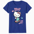 Hello Kitty Cool Cute Girl Power Skateboard Pro Fun Classic Official Women's SKINNY FIT T-Shirt