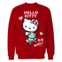 Hello Kitty Cool Cute Girl Power Skateboard Pro Fun Classic Official Sweatshirt