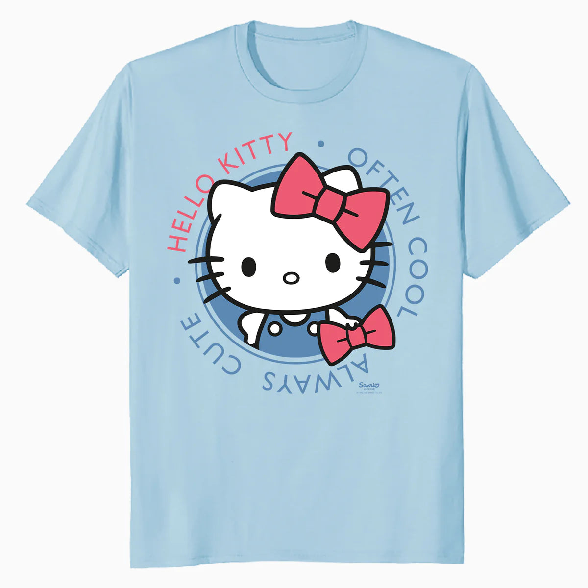 Hello Kitty Cool Cute Love Sweet Friendship Fun Pose Classic Official Men's T-Shirt