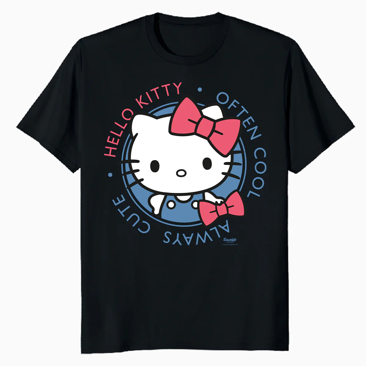 Hello Kitty Cool Cute Love Sweet Friendship Fun Pose Classic Official Men's T-Shirt