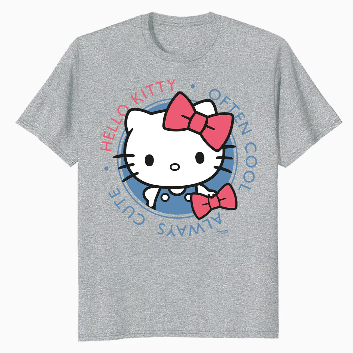 Hello Kitty Cool Cute Love Sweet Friendship Fun Pose Classic Official Men's T-Shirt