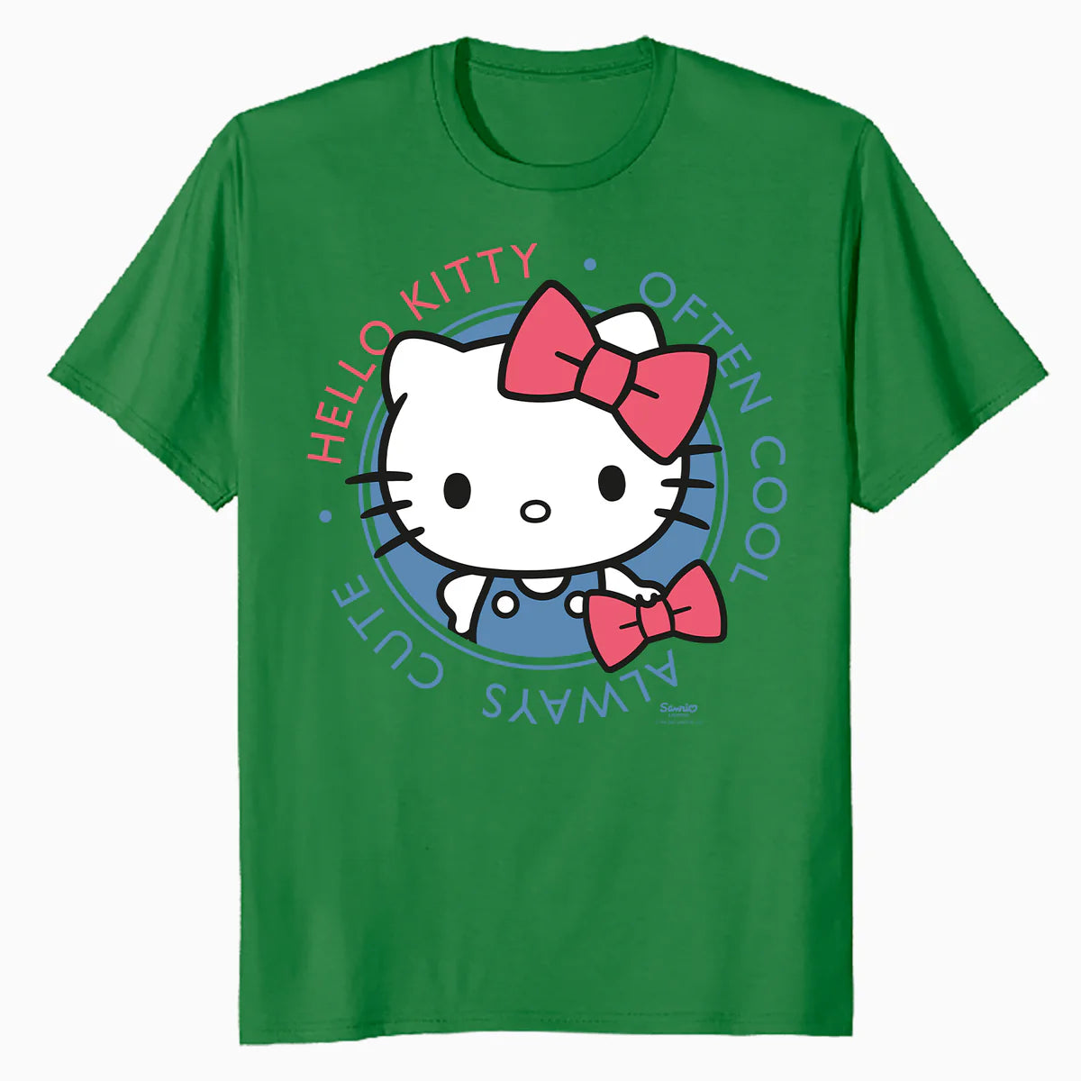 Hello Kitty Cool Cute Love Sweet Friendship Fun Pose Classic Official Men's T-Shirt