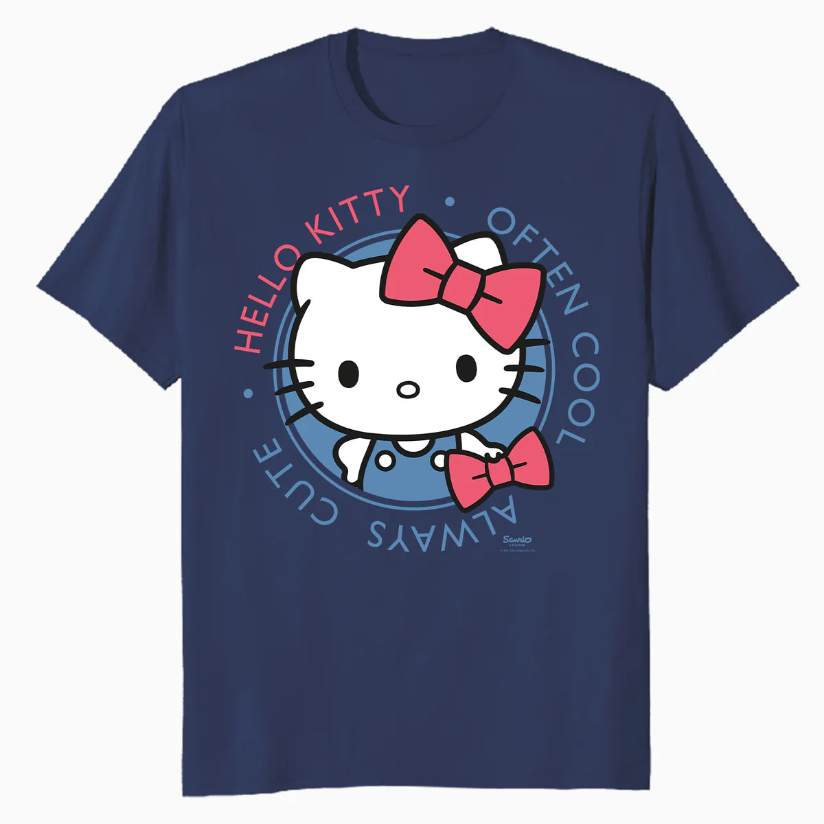 Hello Kitty Cool Cute Love Sweet Friendship Fun Pose Classic Official Men's T-Shirt