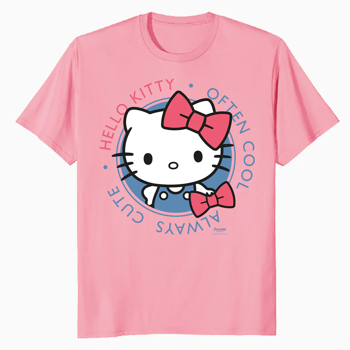 Hello Kitty Cool Cute Love Sweet Friendship Fun Pose Classic Official Men's T-Shirt