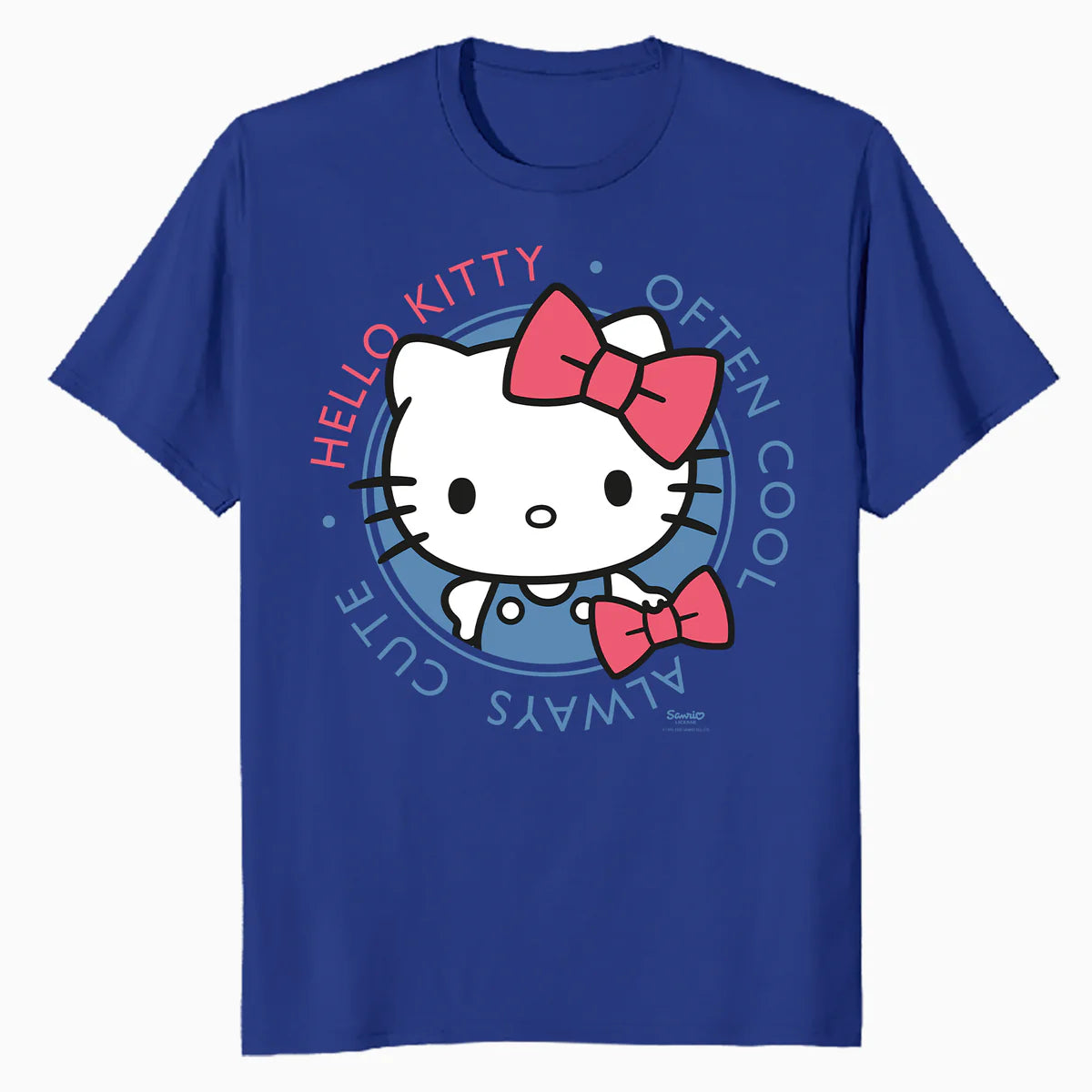 Hello Kitty Cool Cute Love Sweet Friendship Fun Pose Classic Official Men's T-Shirt